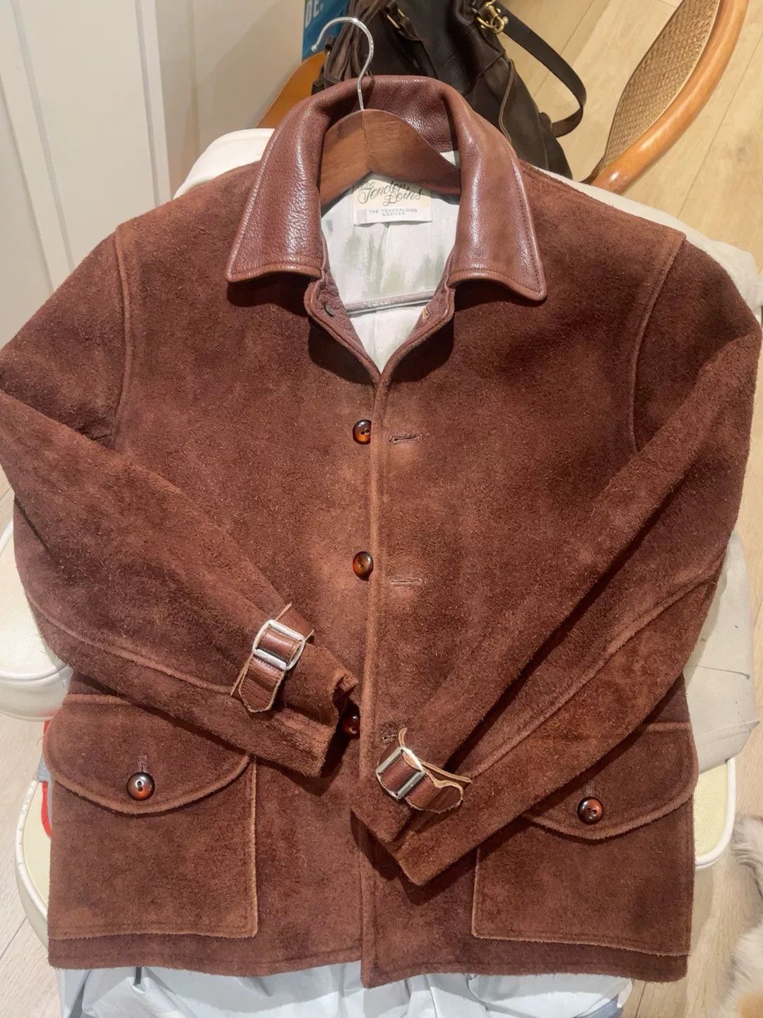 Other Tenderloin Water Buffalo Suede Jacket Size US S / EU 44-46 / 1 - 1 Thumbnail