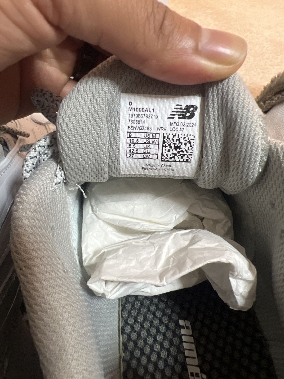 Aime Leon Dore × New Balance New Balance 1000 x ALD Grey Size US 9 / EU 42 - 7 Thumbnail