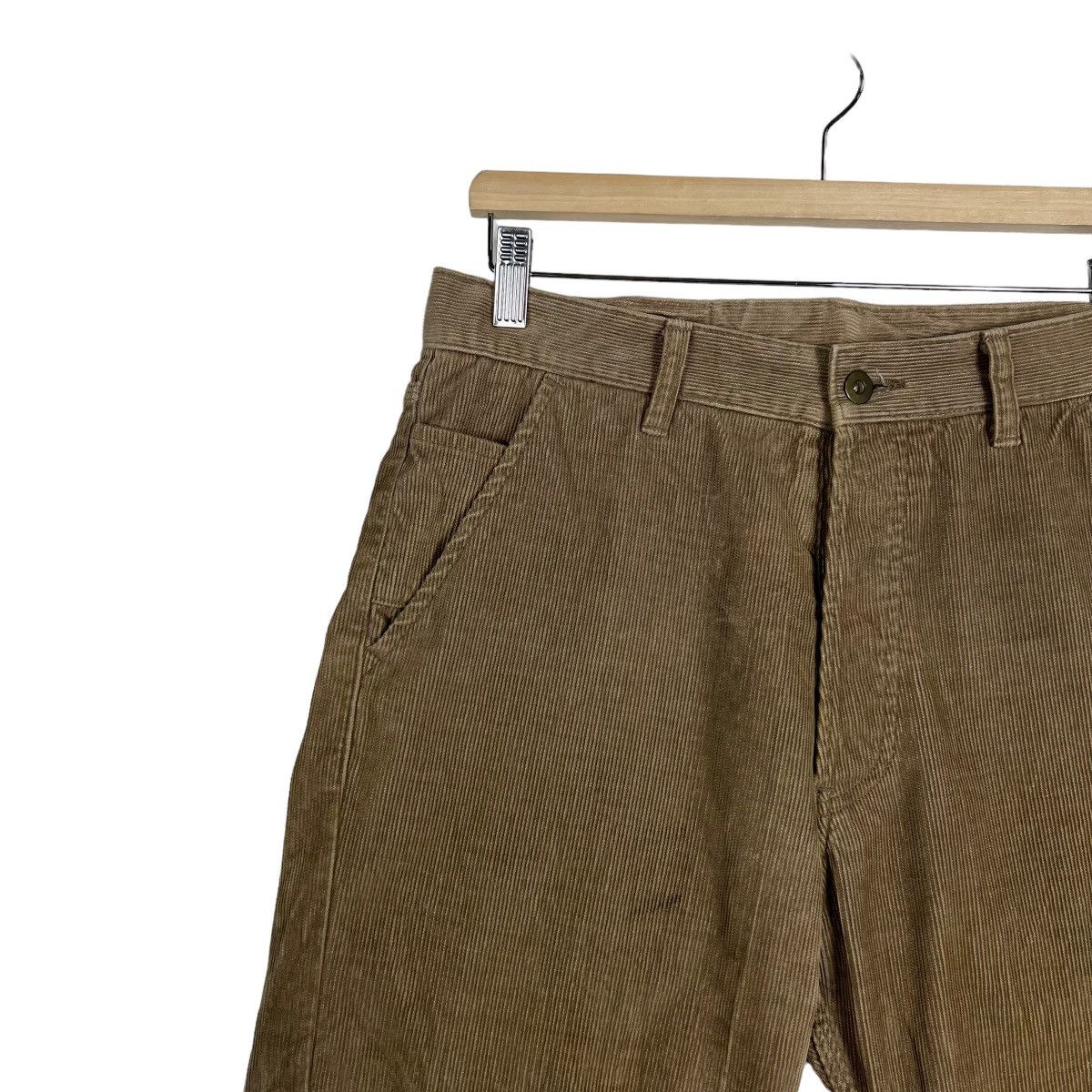 Sandinista MFG 🔥 SANDINISTA JAPAN CORDUROY KHAKIS SHORT PANTS MADE IN JAPAN Size US 32 / EU 48 - 6 Thumbnail