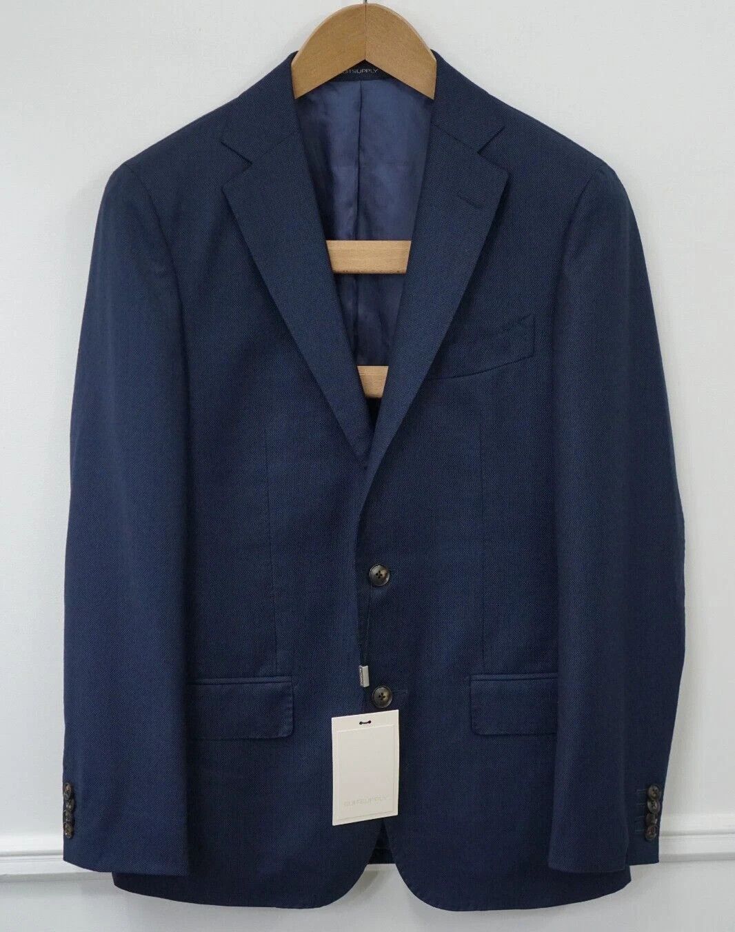 Suitsupply Men Suitsupply Blazer Sienna Regular Fit Pure Wool S130 US34 Size 34R - 1 Thumbnail