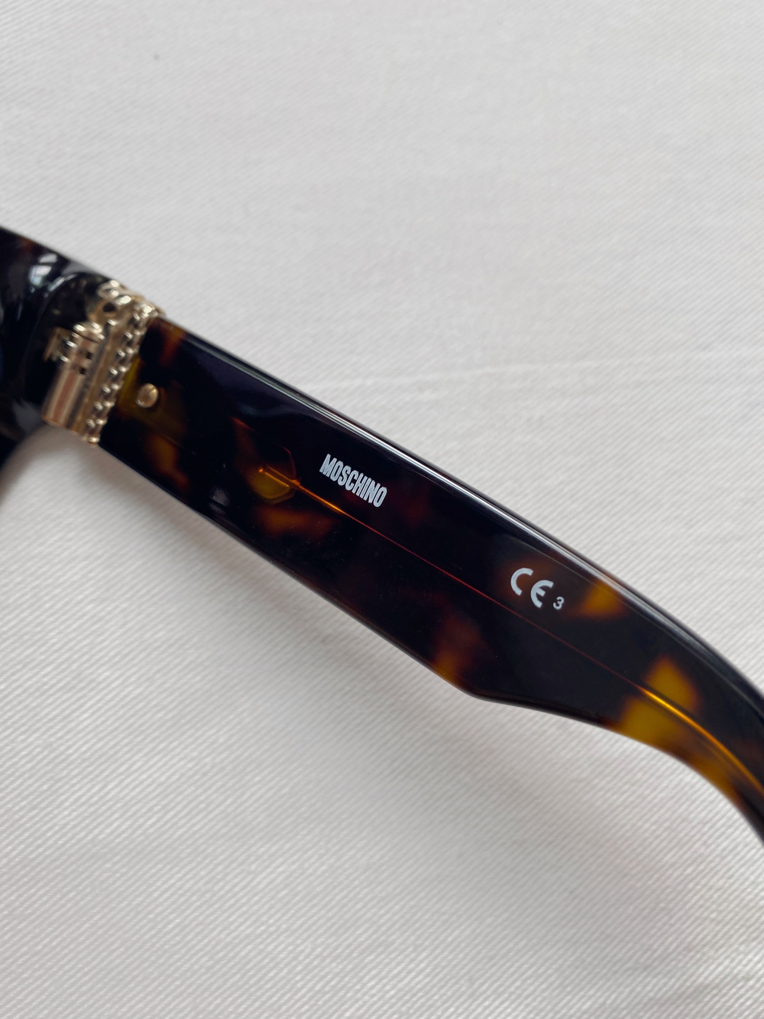 Moschino Moschino Havana Gradient Tortoiseshell Sunglasses Size ONE SIZE - 7 Thumbnail