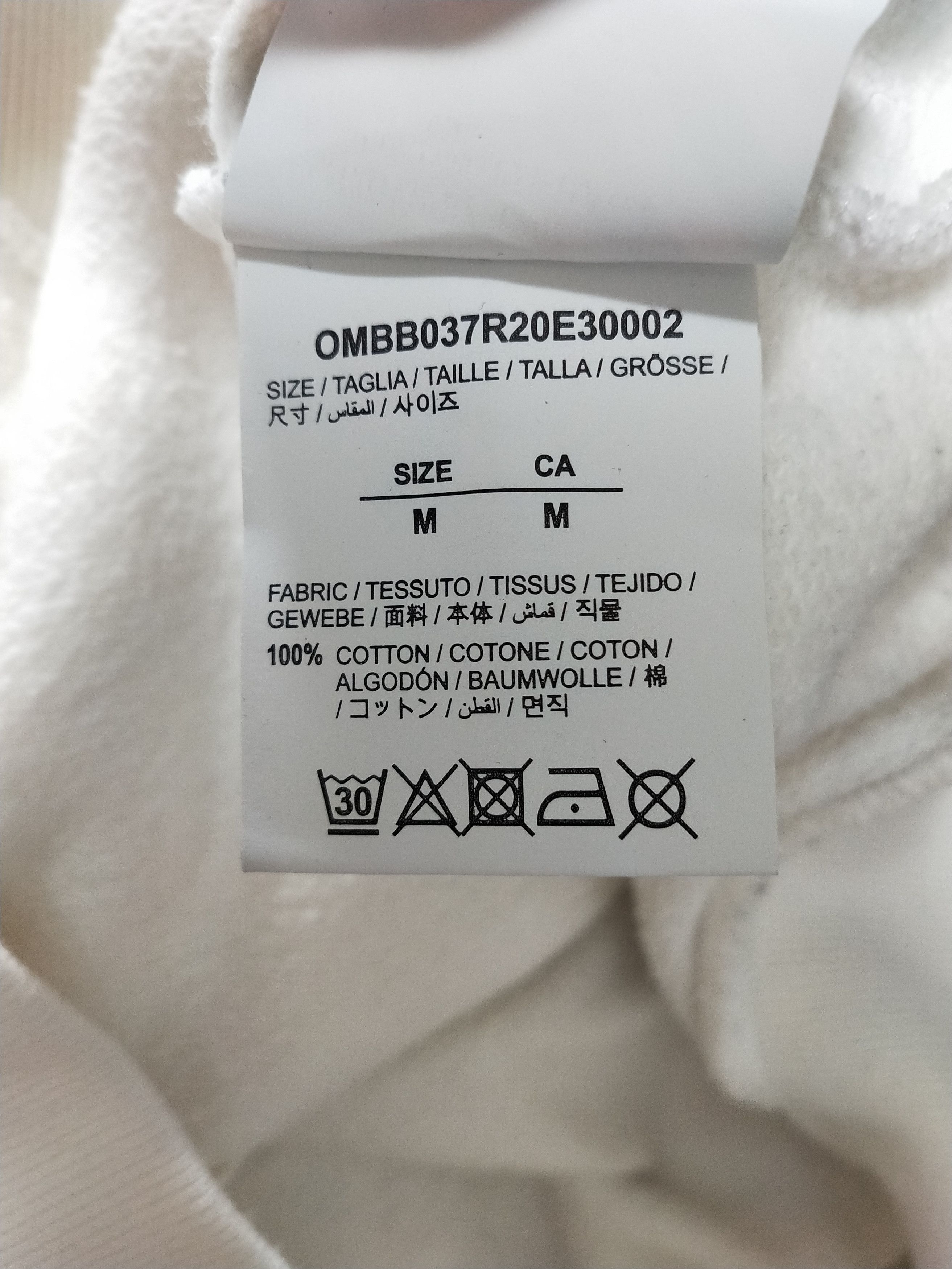 Off-White Gold Tape Arrow Hoodoe Size US M / EU 48-50 / 2 - 6 Thumbnail