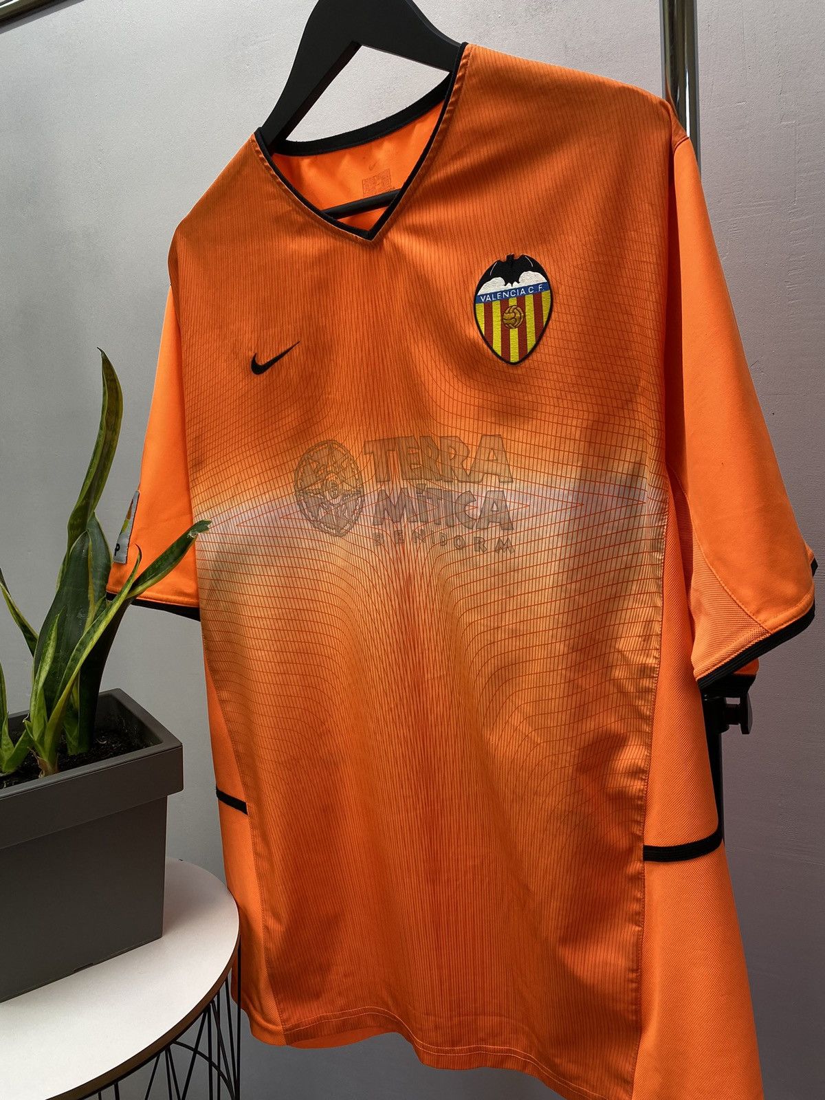 Nike × Vintage Nike Valencia 2002 2003 Away Jersey Soccer Football Shirt Size US XL / EU 56 / 4 - 2 Thumbnail