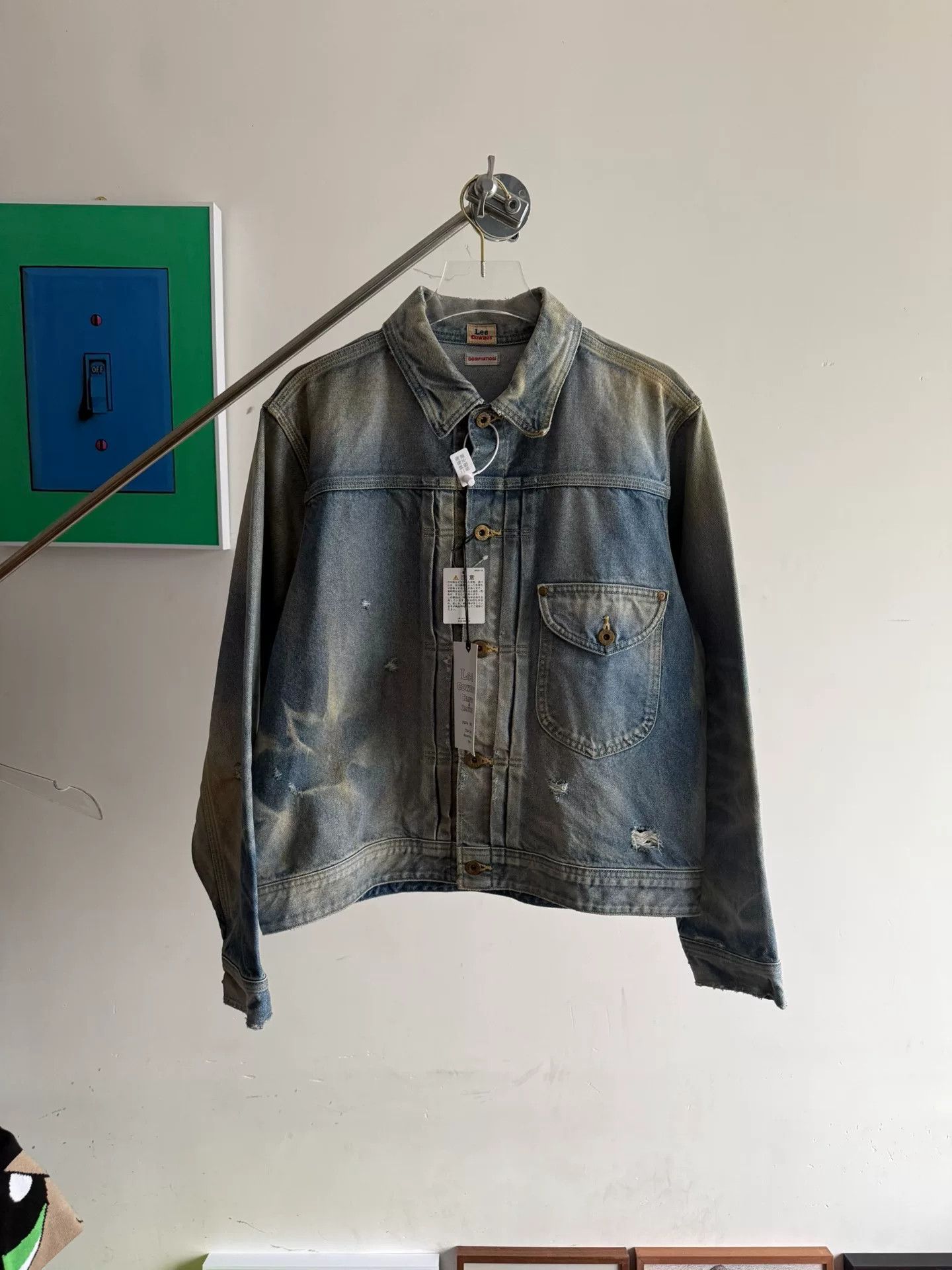 Lee Lee Cowboy 100th Anniversary Denim Jacket Size US L / EU 52-54 / 3 - 1 Thumbnail
