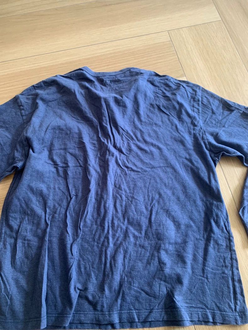 Visvim VISVIM Indigo Long Sleeve Pocket T-Shirt-2506 Size US L / EU 52-54 / 3 - 7 Thumbnail
