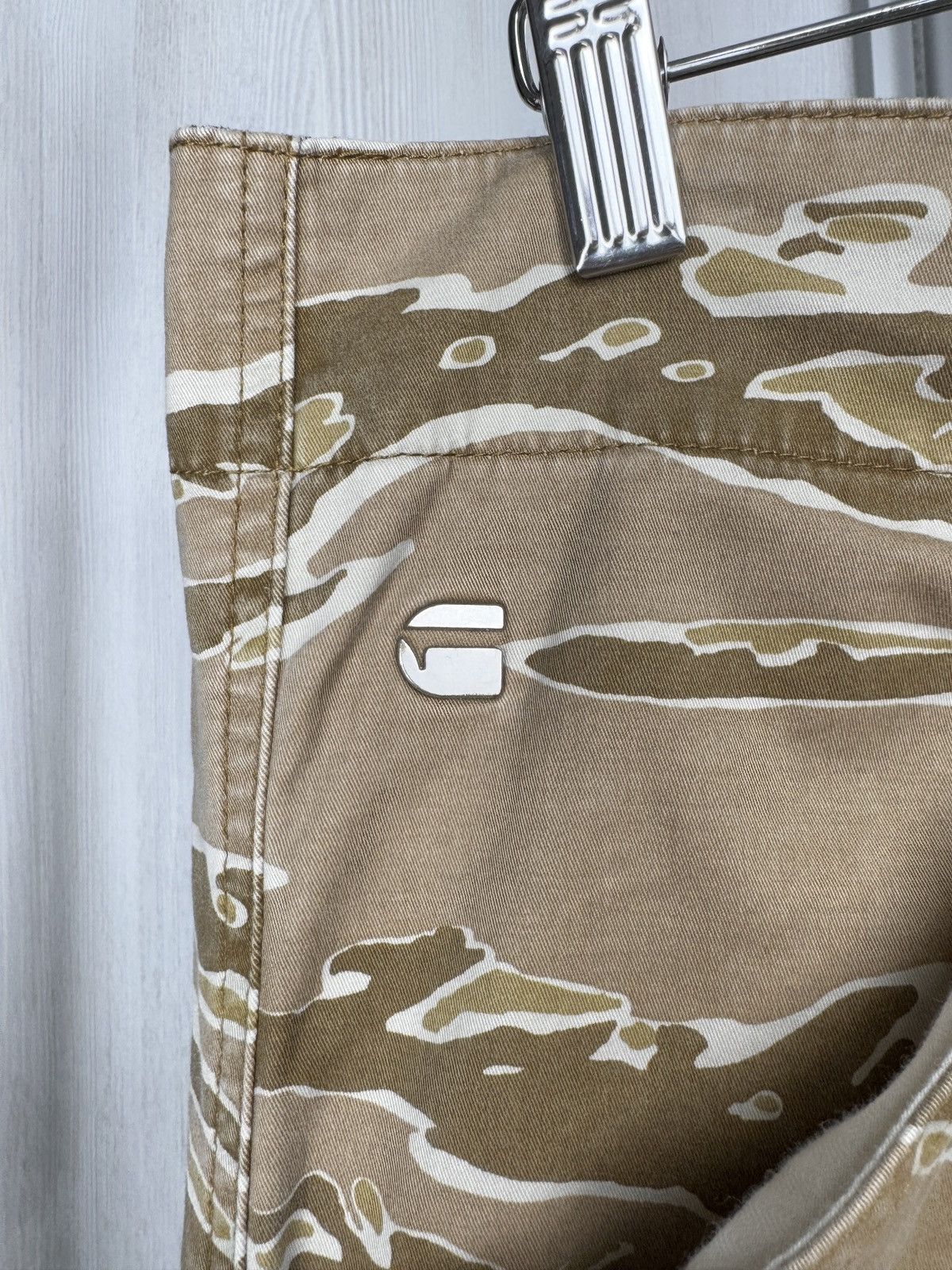G-Star G-Star Raw Rovic Qane Camo DC 3D Tapered Desert Sand Pants Size US 33 - 5 Thumbnail
