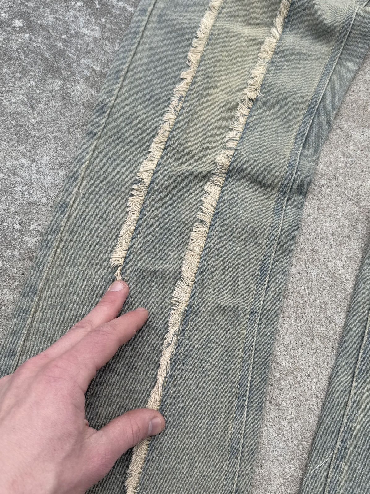 Other Vintage Y2K streetwear avant-garde light pants Size US 30 / EU 46 - 7 Thumbnail