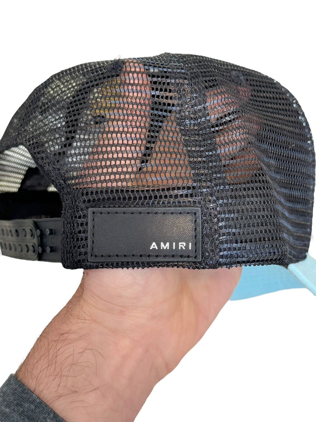 Amiri Blue Triple Star Leather Patch Hat Size ONE SIZE - 4 Thumbnail