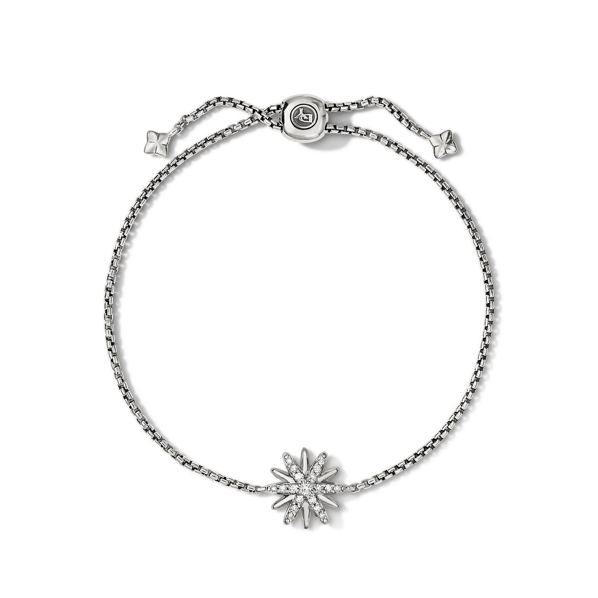 David Yurman o1w1db10525 B16765D Bracelet in Sterling Silver with Diamond Size ONE SIZE - 2 Thumbnail