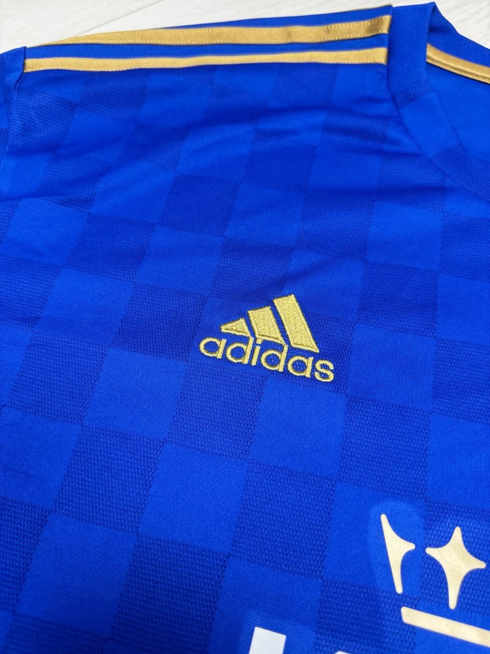 Adidas Vintage adidas Leicester soccer jersey 2019-2020 gold line Size US XXL / EU 58 / 5 - 4 Thumbnail
