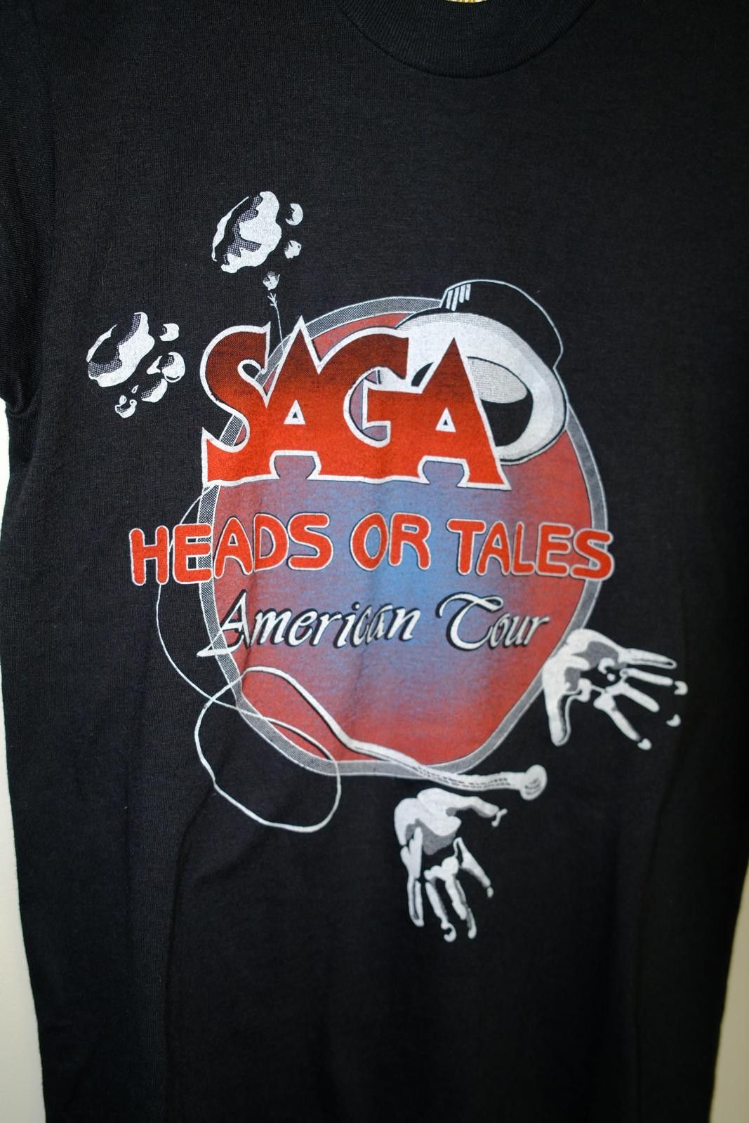 Sacai 84' Saga Heads Or Tails American Tour T-Shirt Size M / US 6-8 / IT 42-44 - 3 Thumbnail