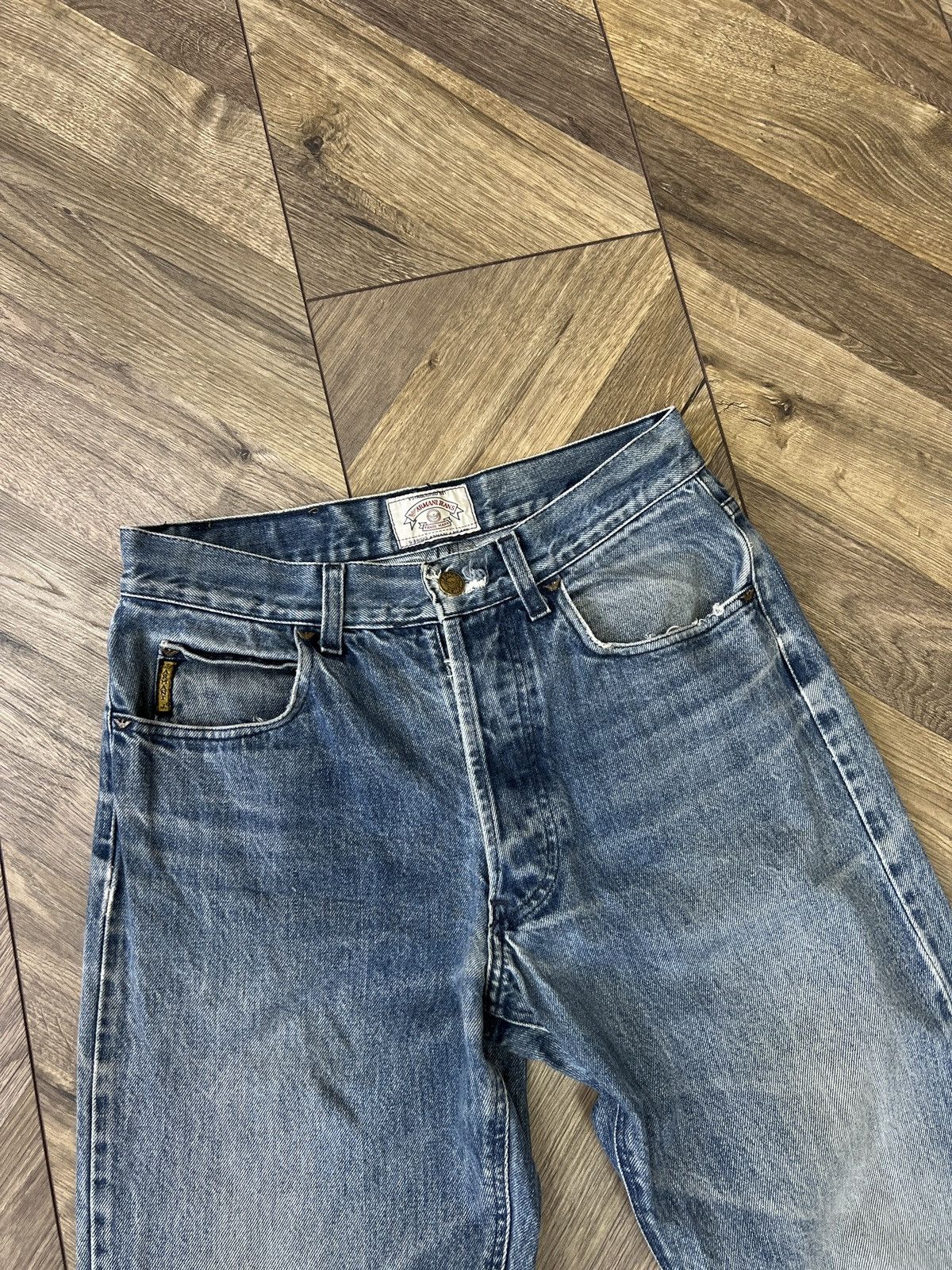 Armani × Emporio Armani × Vintage Vintage Armani Denim Blue Streetwear Jeans Size US 30 / EU 46 - 6 Thumbnail