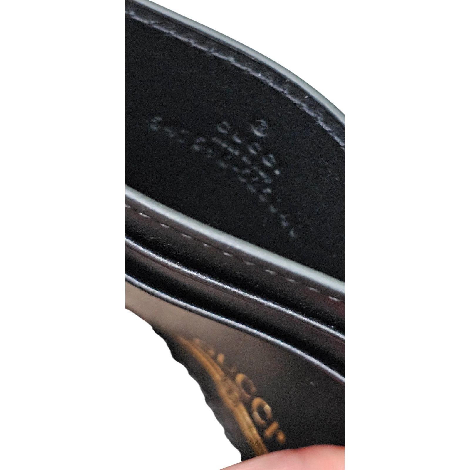 Gucci Gucci Leather Card Holder Size ONE SIZE - 3 Thumbnail