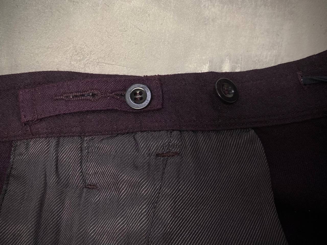 Ann Demeulemeester Purple pants S Size US 29 - 6 Thumbnail