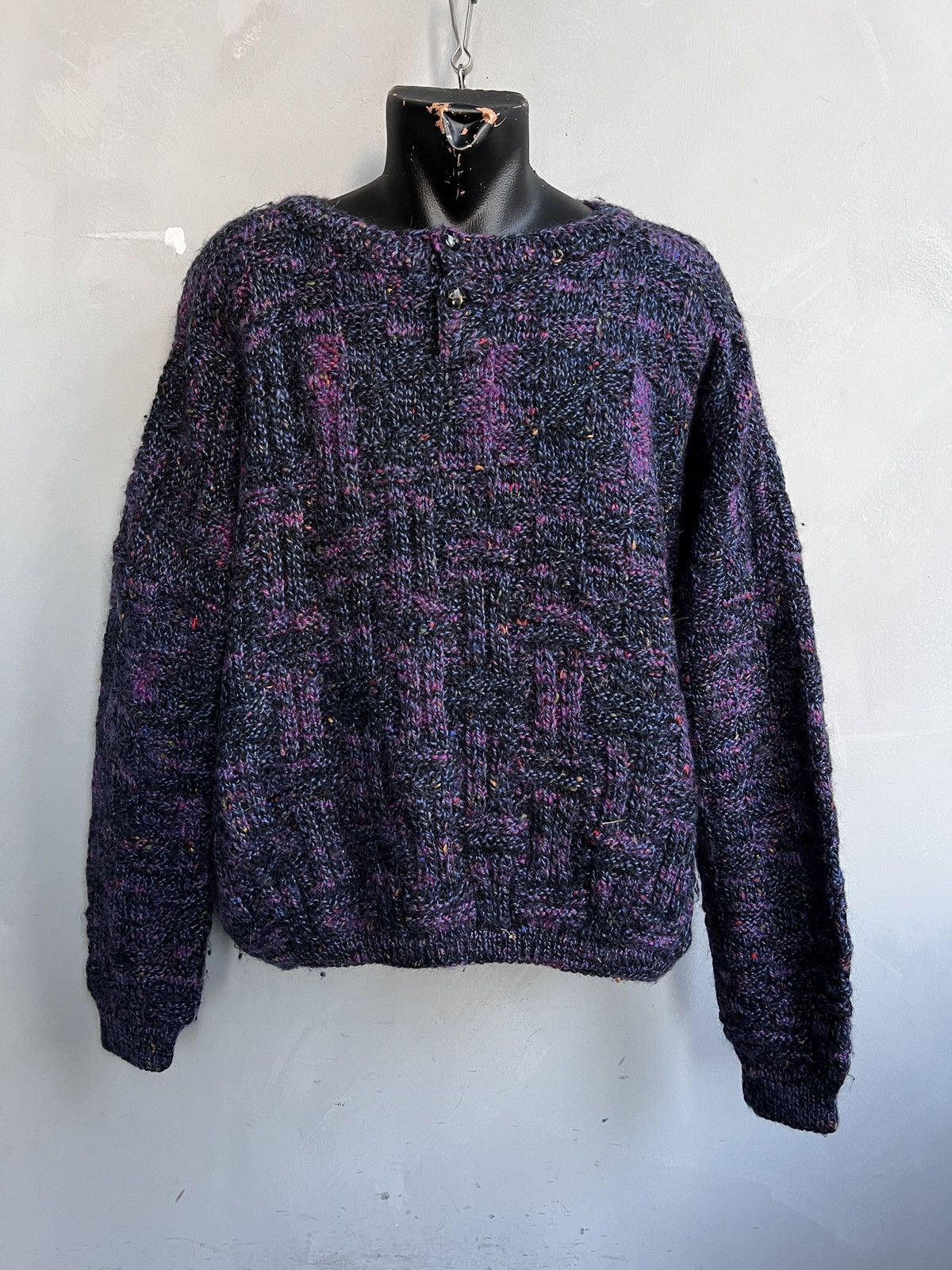 Valentino retro vintage sweater multicolour y2k