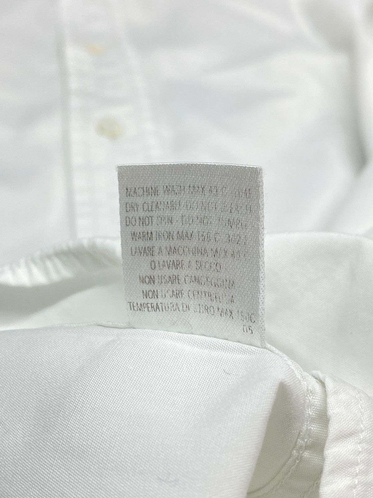 Gucci Vintage Gucci White Button Up Dress Shirt Rare Size US M / EU 48-50 / 2 - 20 Thumbnail