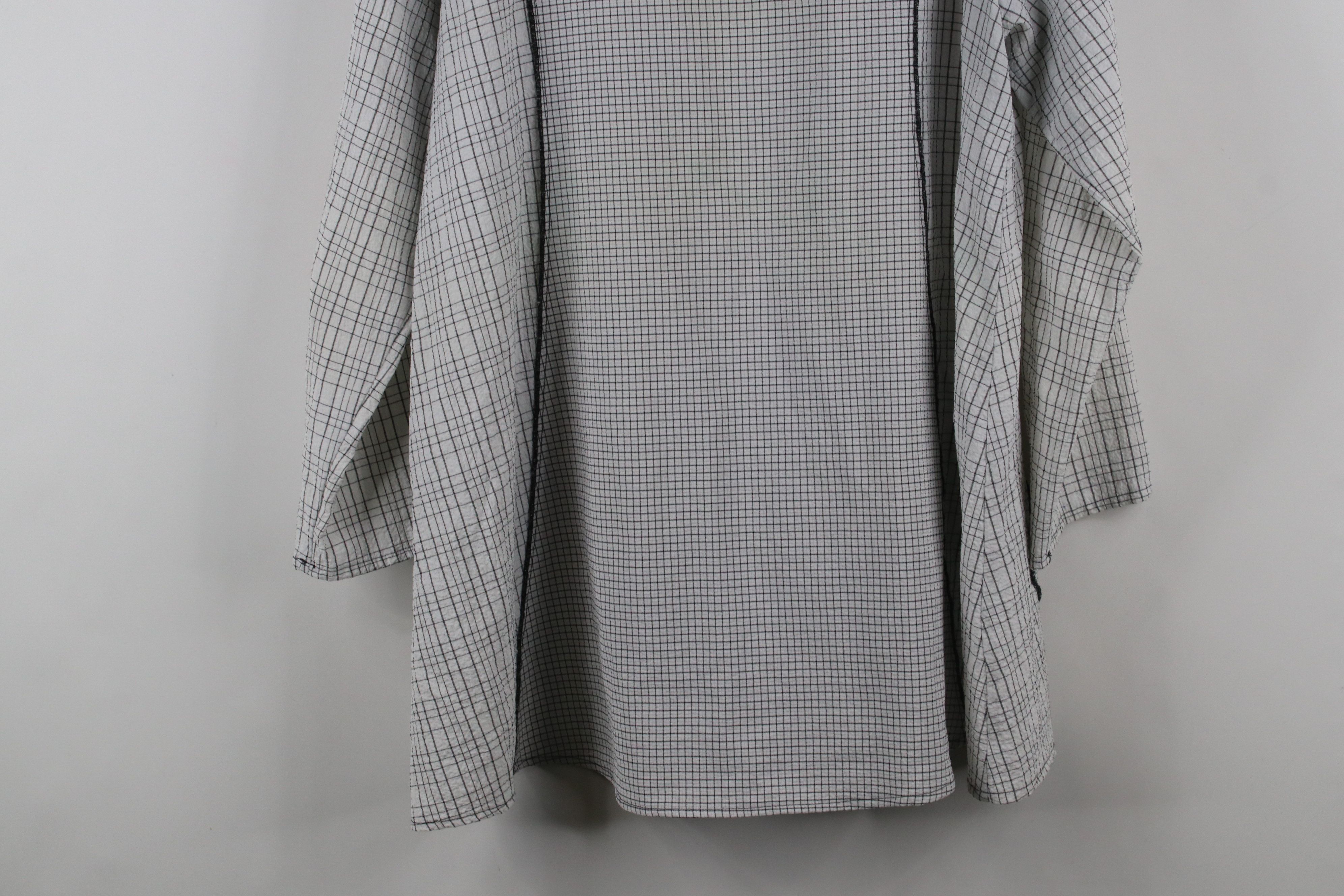 Vintage Vintage Habitat Lagenlook Distressed Knit Button Shirt Size M / US 6-8 / IT 42-44 - 13 Thumbnail
