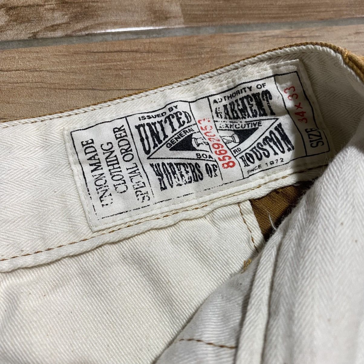 Japanese Brand Houston Japan Trousers Cotton Long Pants Size US 34 / EU 50 - 7 Thumbnail