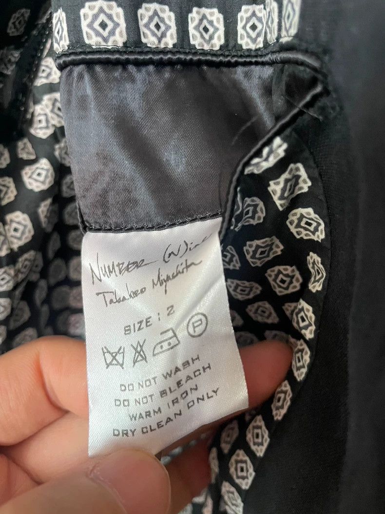 Number (N)ine Number (N)ine04 Deconstructed zipper jacket 2503-Nextarrow Size US M / EU 48-50 / 2 - 7 Thumbnail