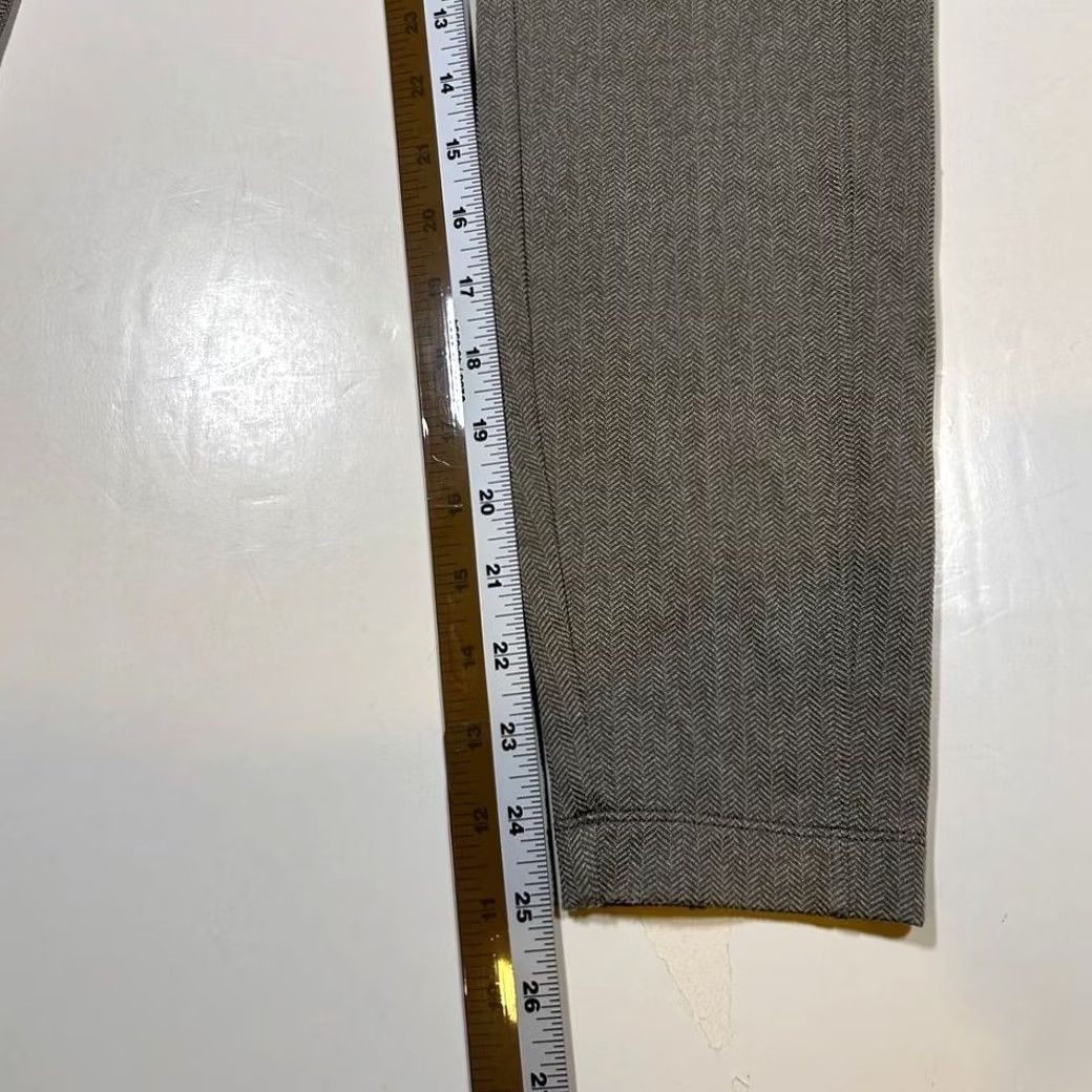 Athleta Athleta Leggings Womens Medium Gray Delancey Hereingbone Compression Pants Size 32" / US 10 / IT 46 - 7 Thumbnail