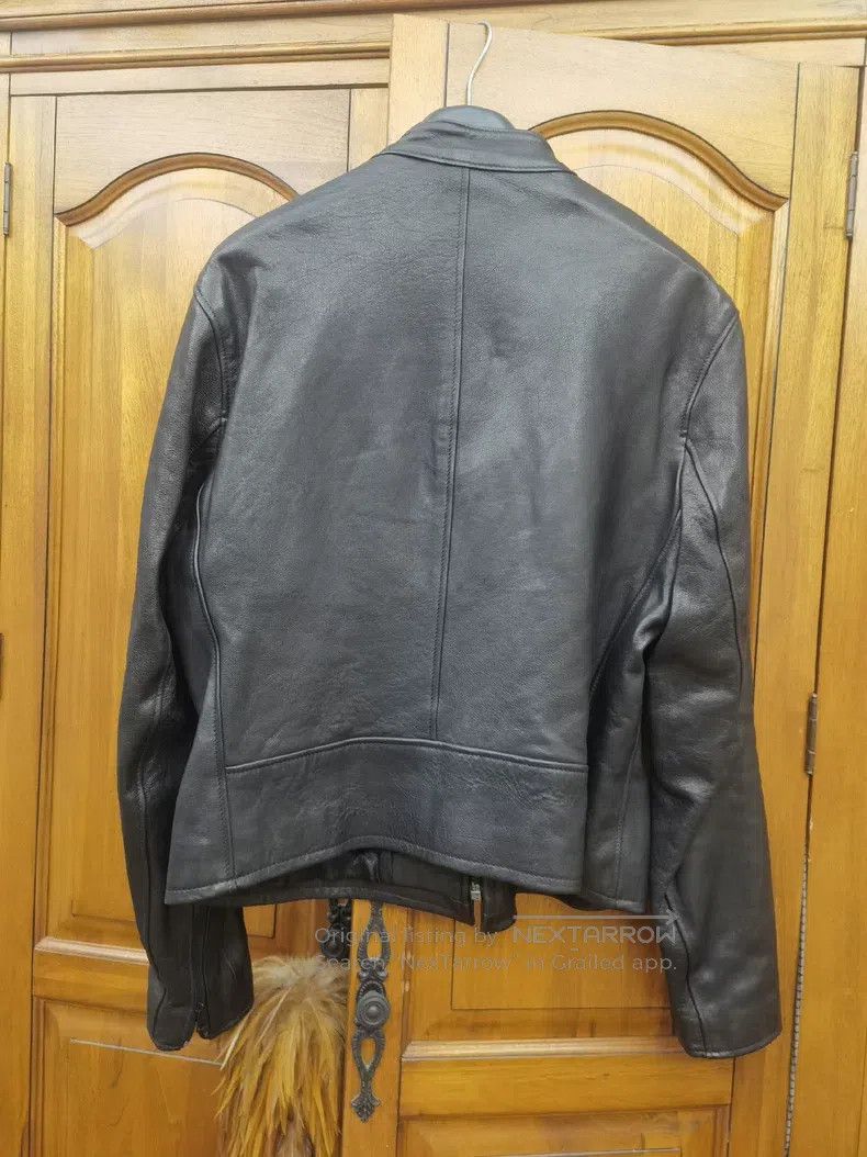 Schott Schott Plant-tanned lambskin coffee knight stands up for t Size US L / EU 52-54 / 3 - 3 Thumbnail