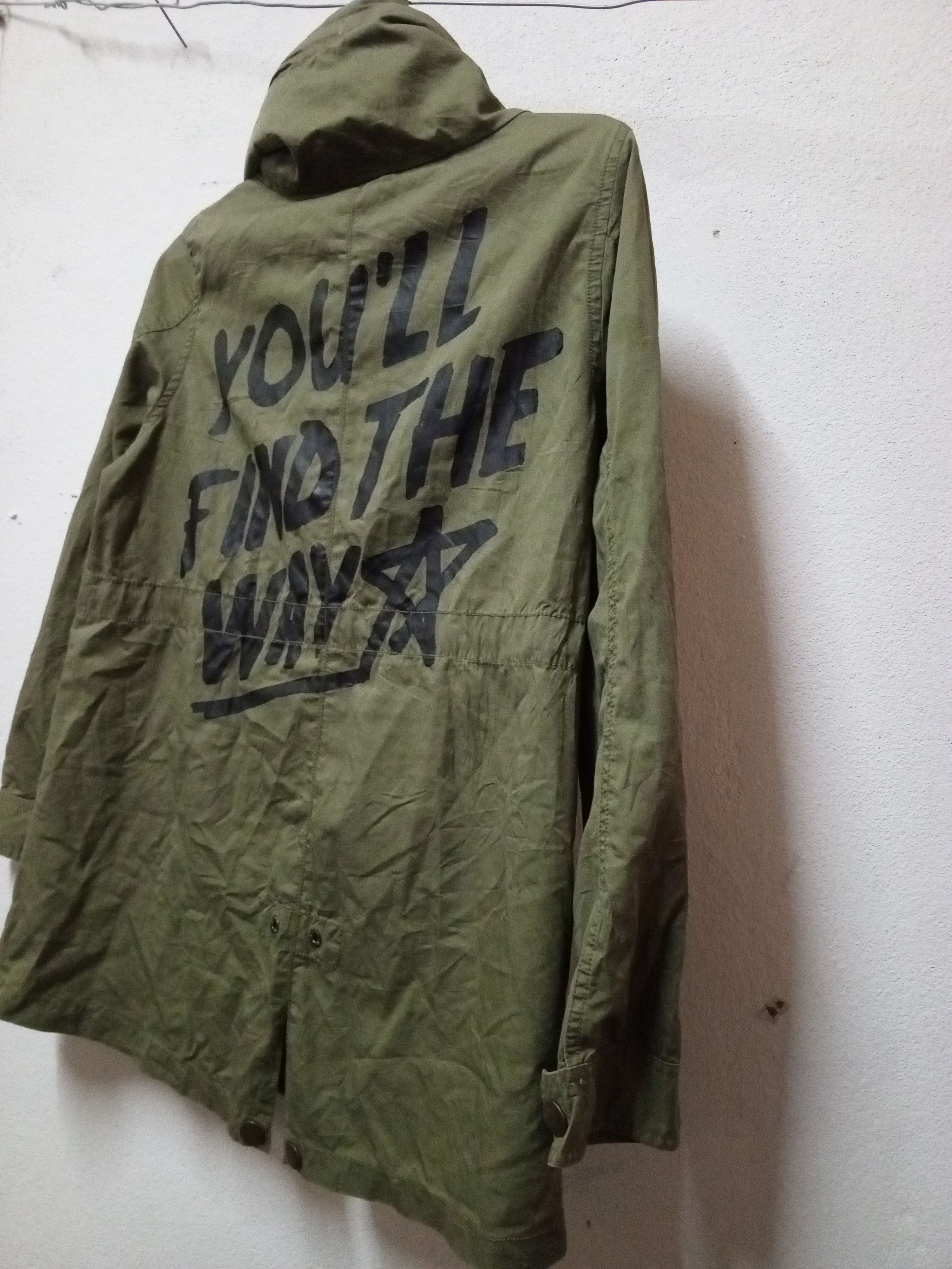 If Only Was True BLUE MOON BLUE AMRICAN VTG 1998 MILITARY Size US M / EU 48-50 / 2 - 3 Thumbnail