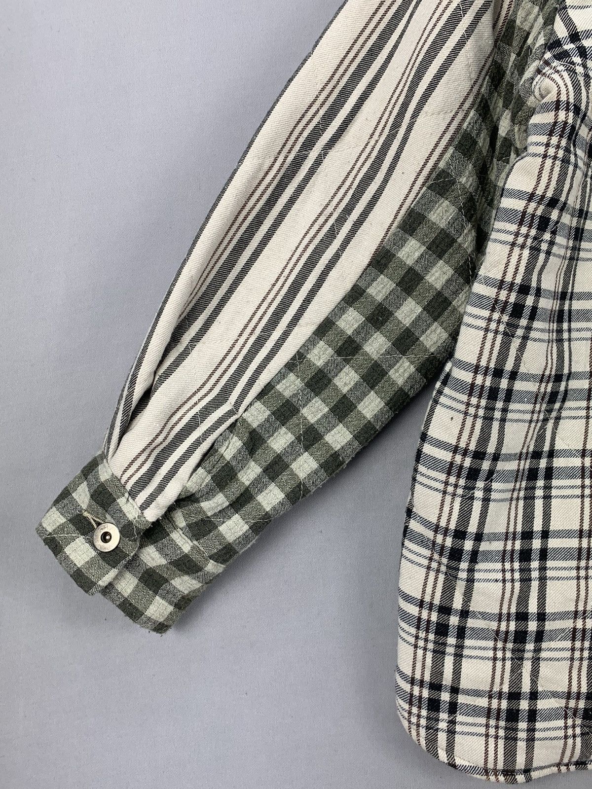 Flannel Zara Multi Plaid Quilted Flannel Jacket Size US M / EU 48-50 / 2 - 15 Thumbnail