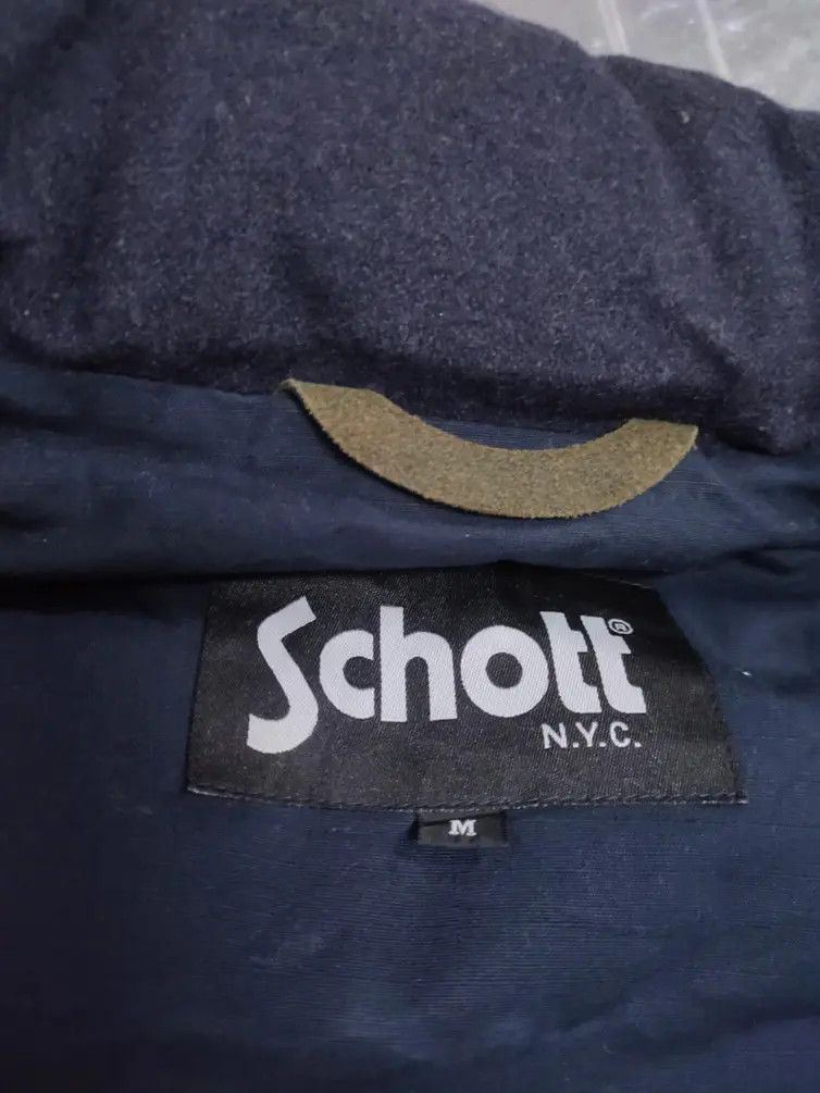 Schott × Vintage Vintage schott puffer sleeveless jacket Size US S / EU 44-46 / 1 - 5 Thumbnail