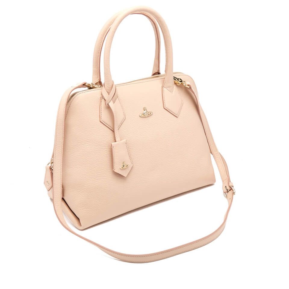 Vivienne Westwood 🇮🇹 Vivienne Westwood Balmoral Grain Leather Pink Bag Size ONE SIZE - 2 Thumbnail