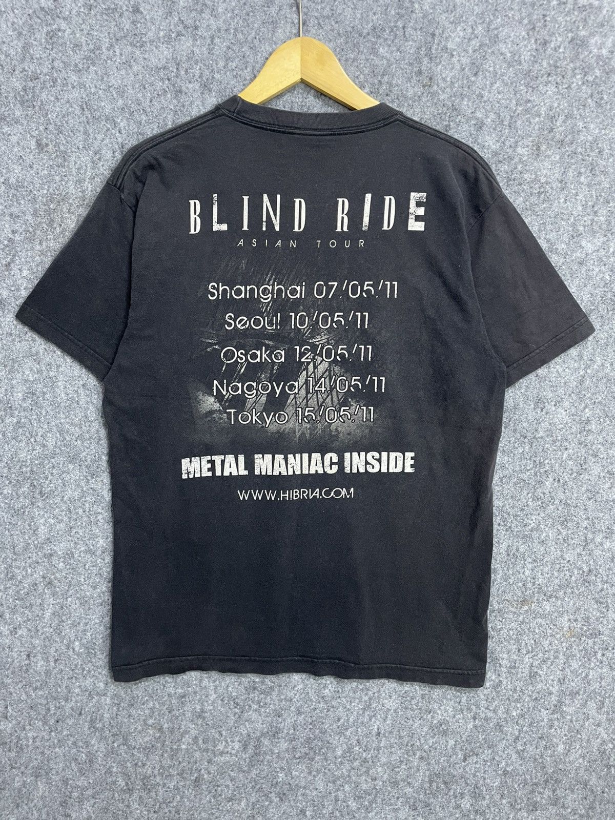 Band Tees Hibria Blind Ride Tour T-Shirt Size US L / EU 52-54 / 3 - 4 Thumbnail