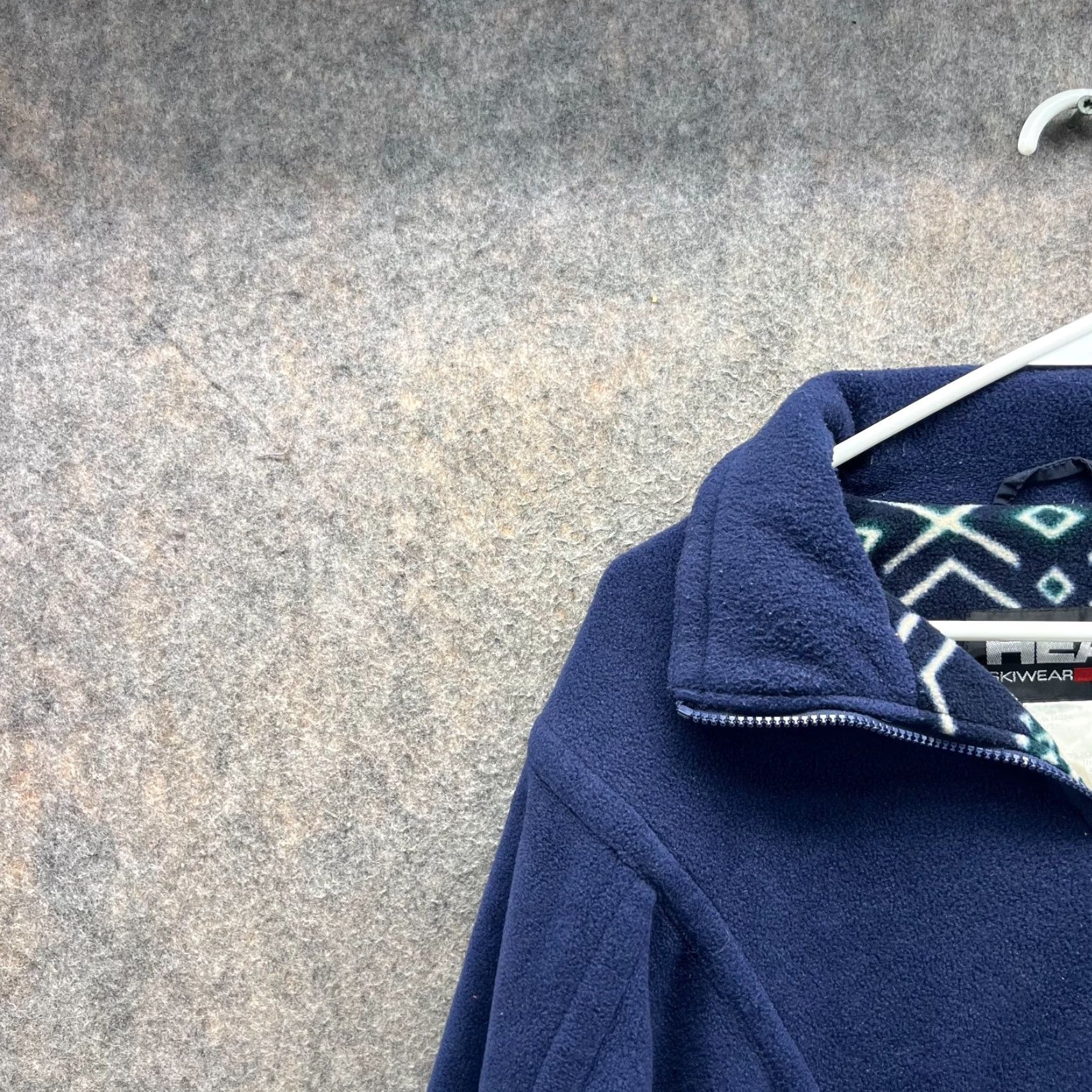 Vintage VINTAGE Head Skiwear Jacket Men Large Navy Blue Fleece Full Zip Winter Outerwear Size US L / EU 52-54 / 3 - 6 Thumbnail