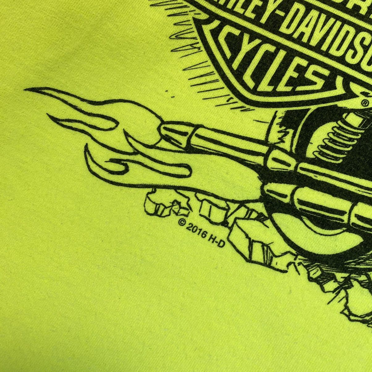 Band Tees Vintage Harley Davidson 2012 Big Graphic logo rock band tee Size US XL / EU 56 / 4 - 5 Thumbnail