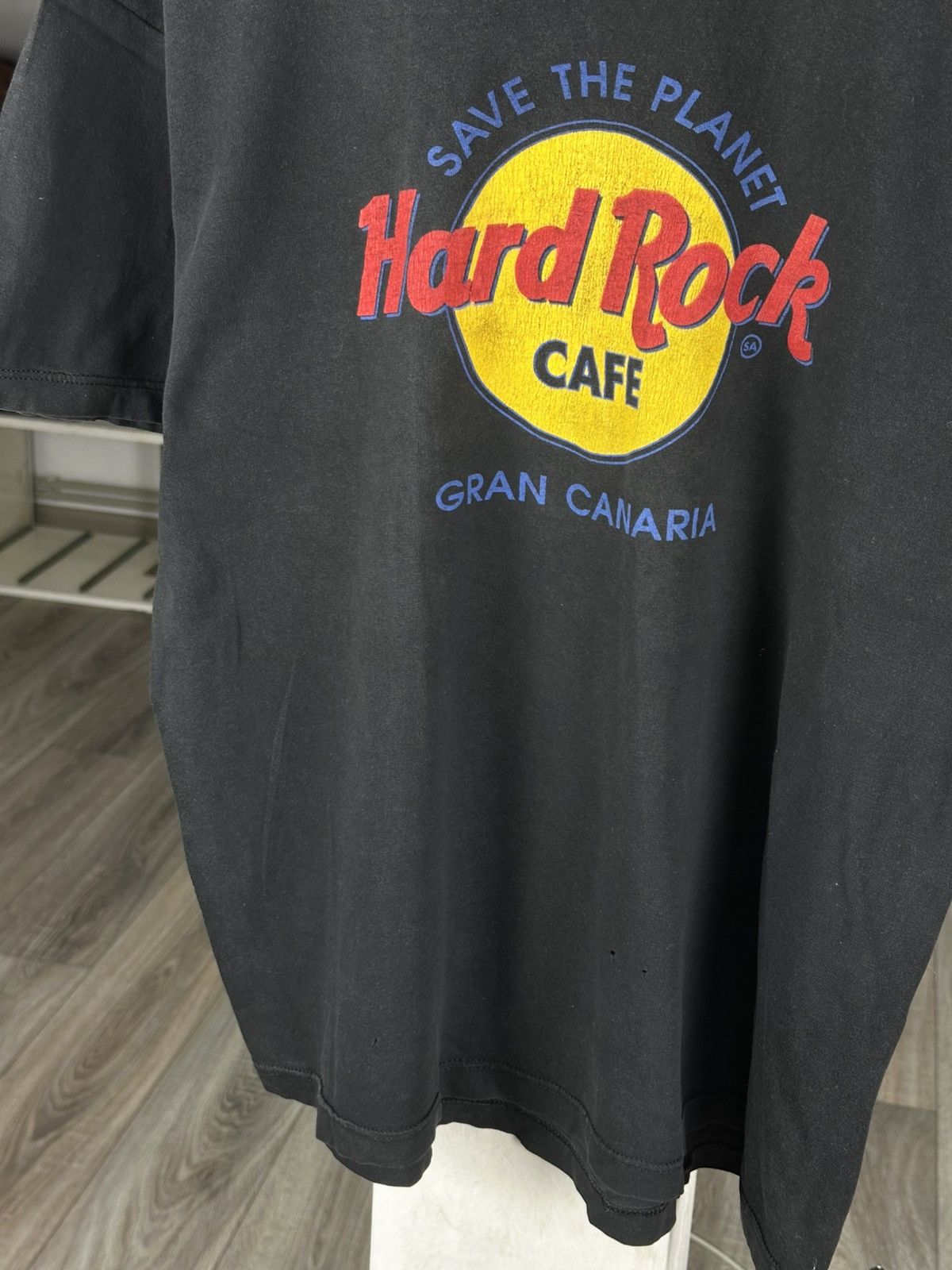 Hard Rock Cafe Vintage Hard Rock Cafe Shirt 90s Gran Canaria Island Tee Size US XL / EU 56 / 4 - 4 Thumbnail