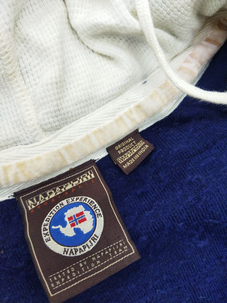 Napapijri Napapijri Geographic Boydell Sherpa Fleece Hoodie Size US L / EU 52-54 / 3 - 8 Thumbnail