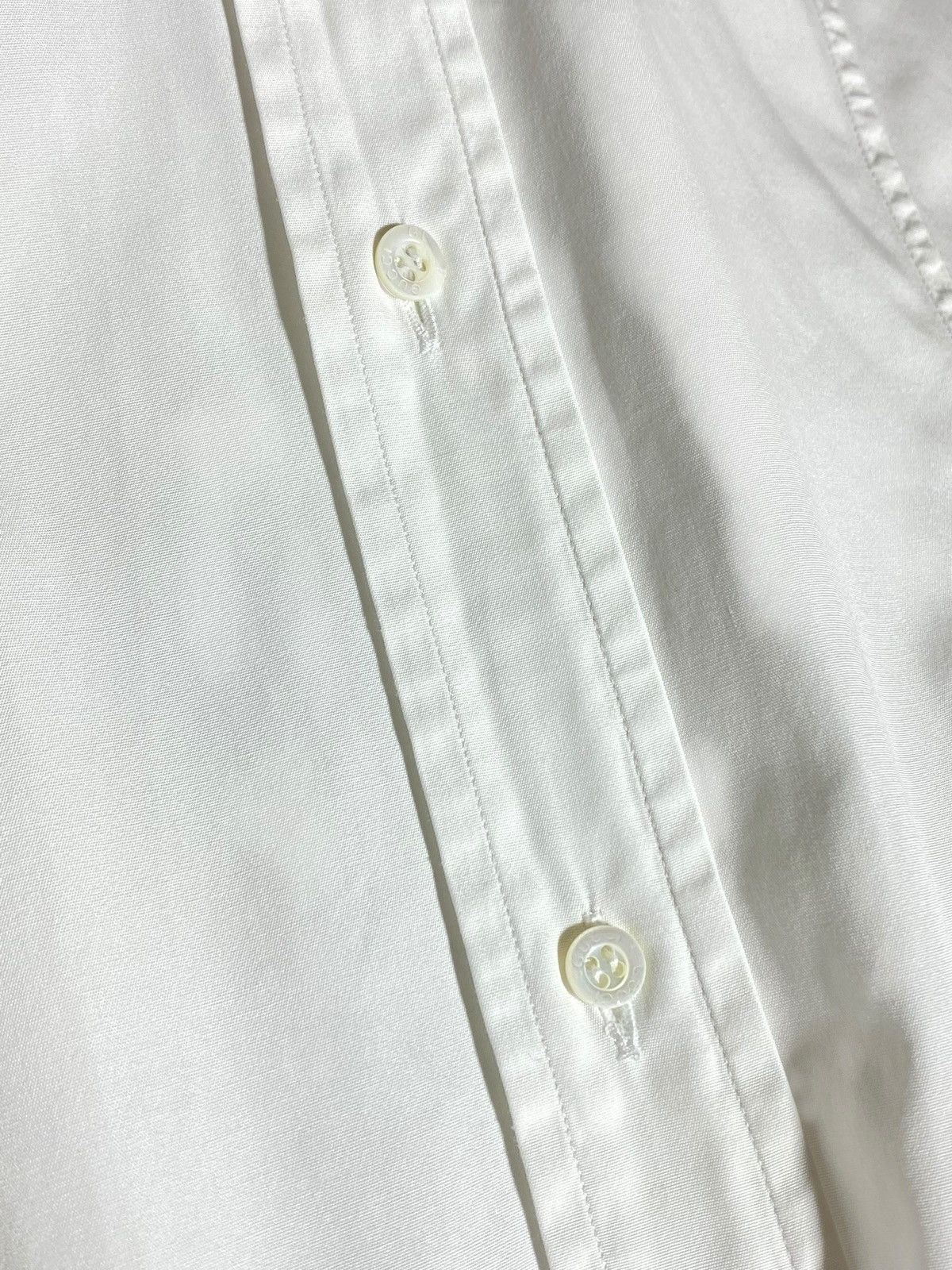 Gucci Vintage Gucci White Button Up Dress Shirt Rare Size US M / EU 48-50 / 2 - 11 Thumbnail
