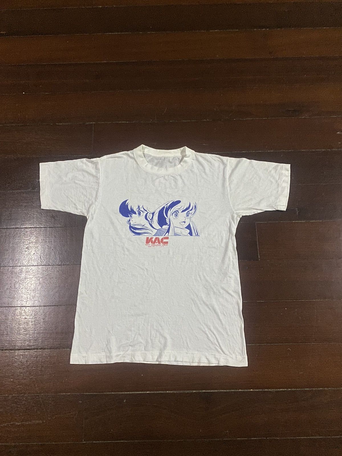 Anime × Vintage Vintage 90s urusei yatsura kitty animation circle Anime Tee Size US M / EU 48-50 / 2 - 7 Thumbnail