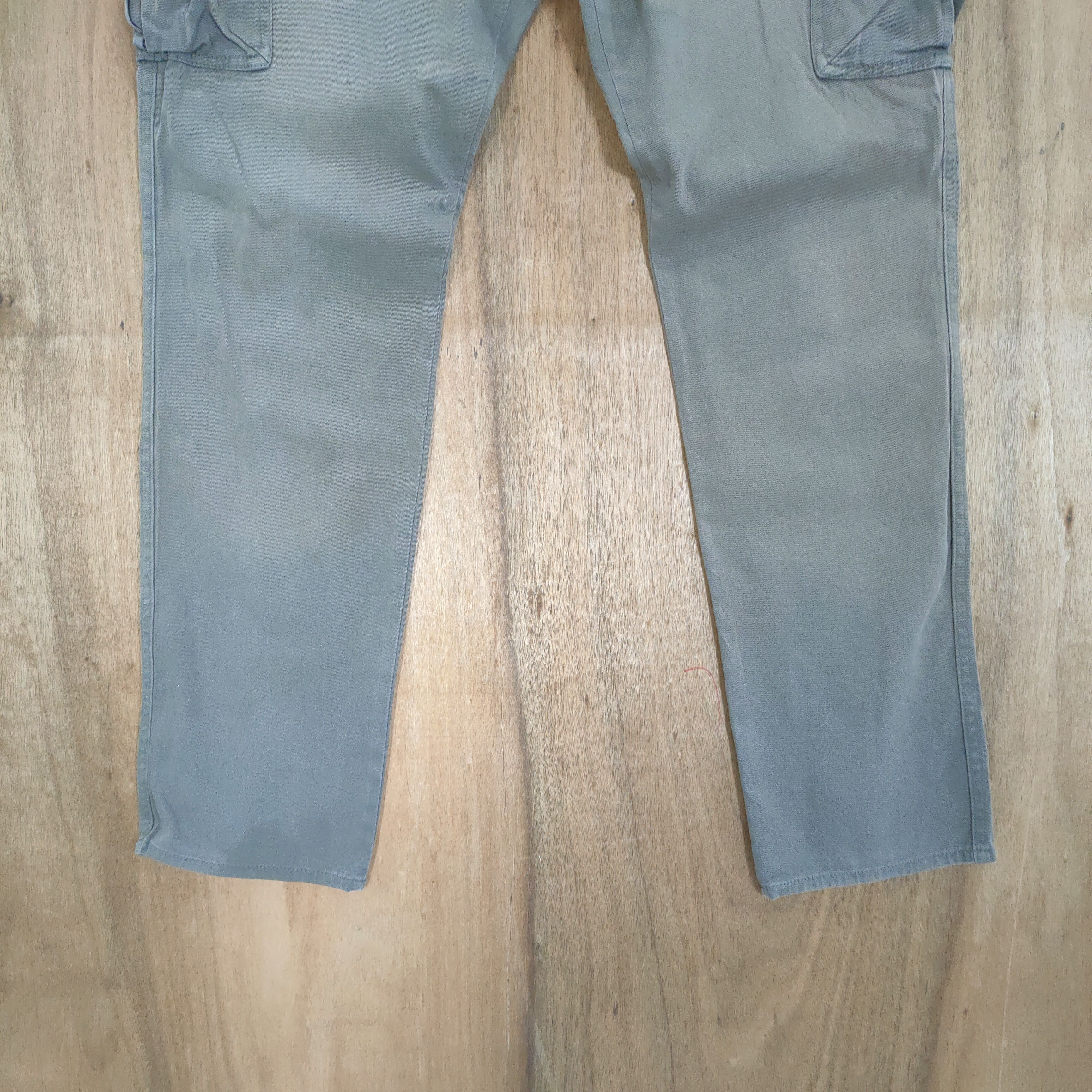 Japanese Brand VINTAGE JAPANESE PLG FADED CARGO PANTS Size US 34 / EU 50 - 3 Thumbnail