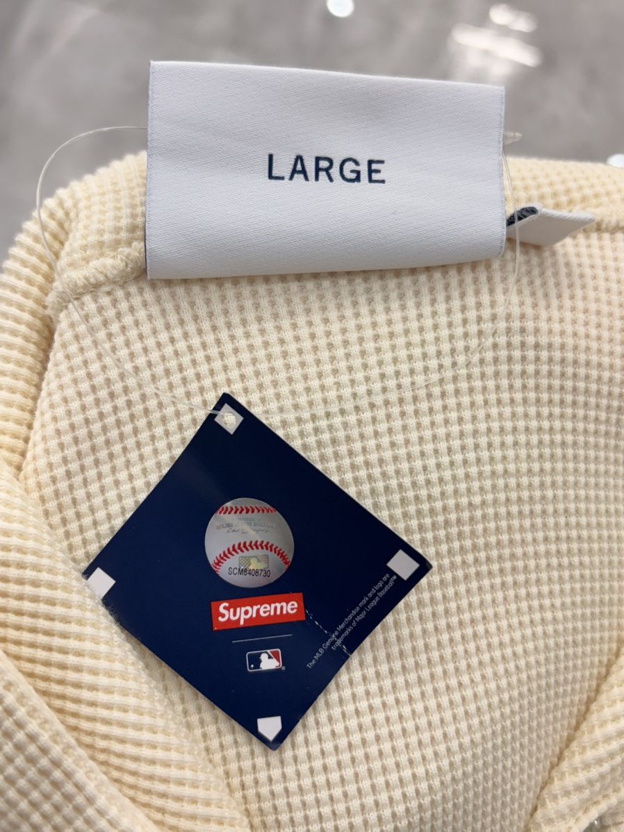 Supreme Supreme SOX Baseball Jersey Hoodie Size US L / EU 52-54 / 3 - 8 Thumbnail