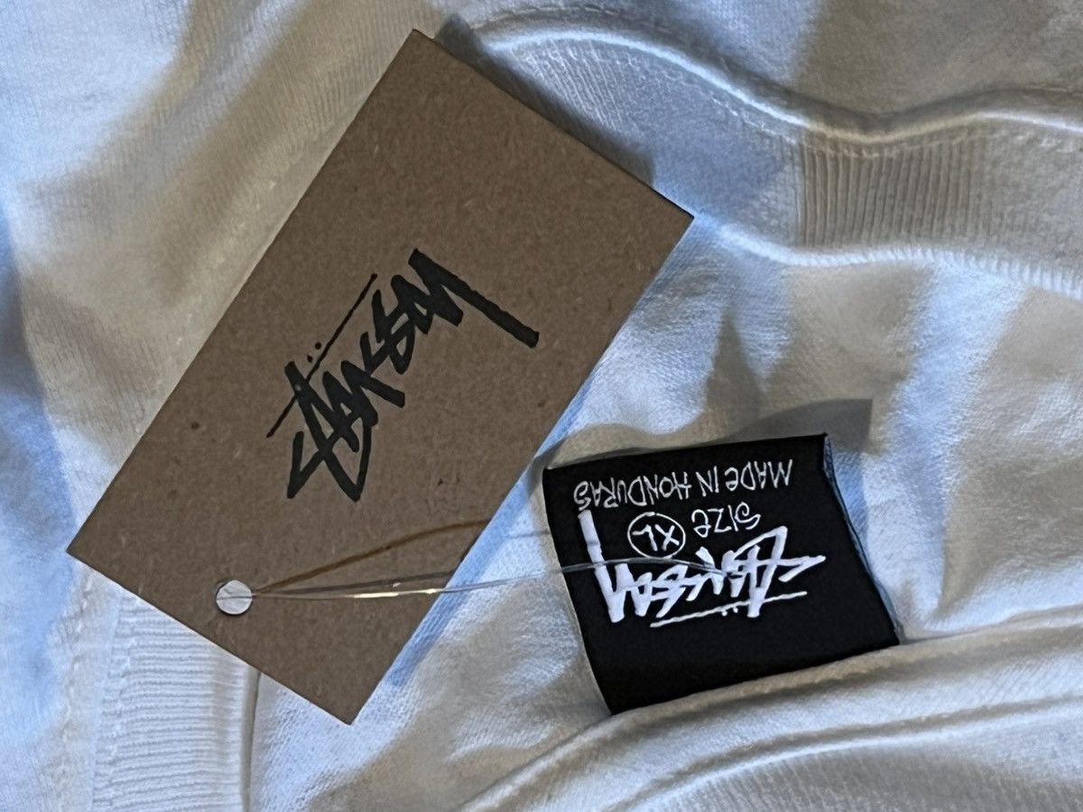 Stussy Stussy blur logo short sleeve t shirt white | Grailed
