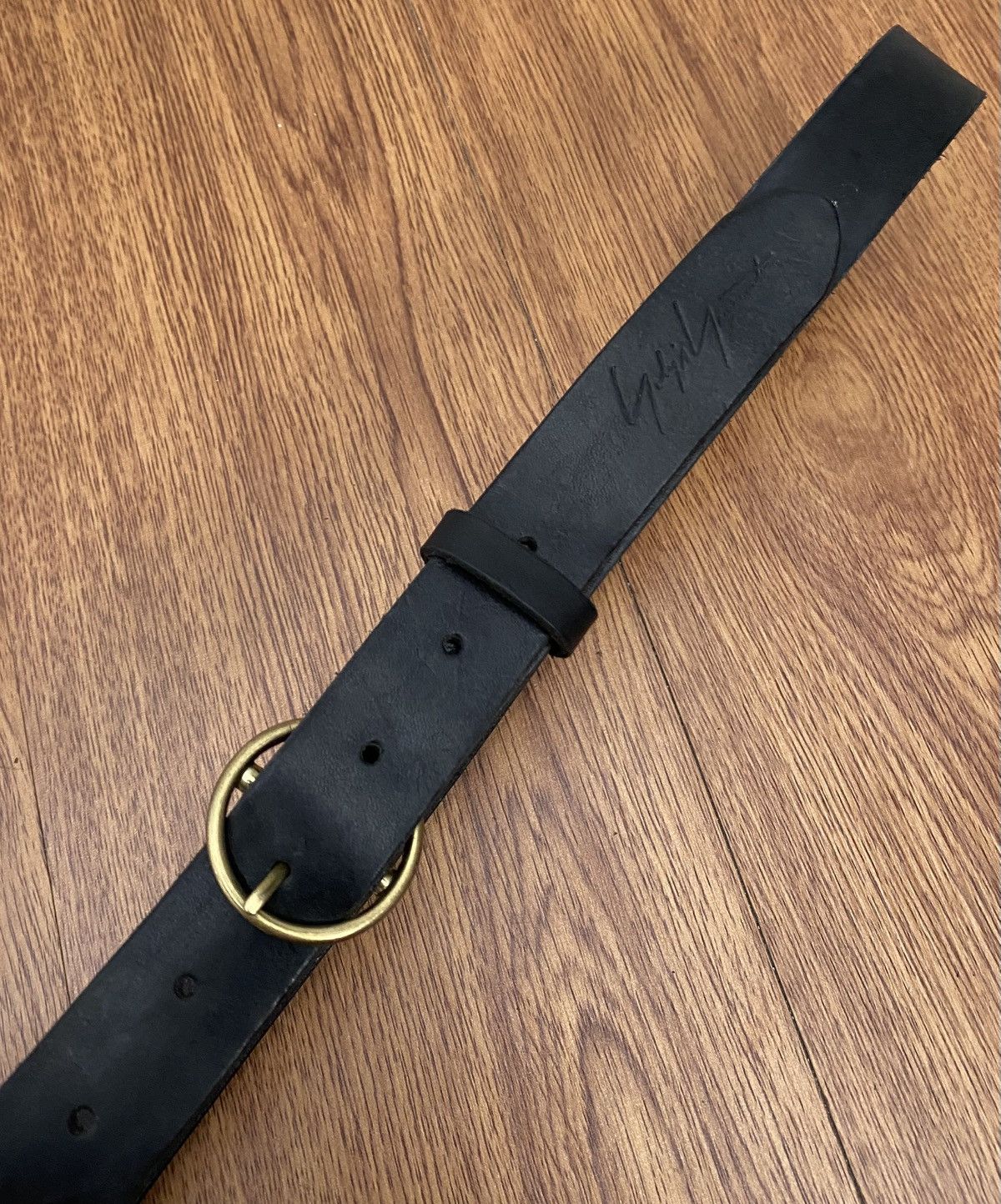 Yohji Yamamoto Yohji yamamoto classic cuir leather belt Size ONE SIZE - 3 Thumbnail