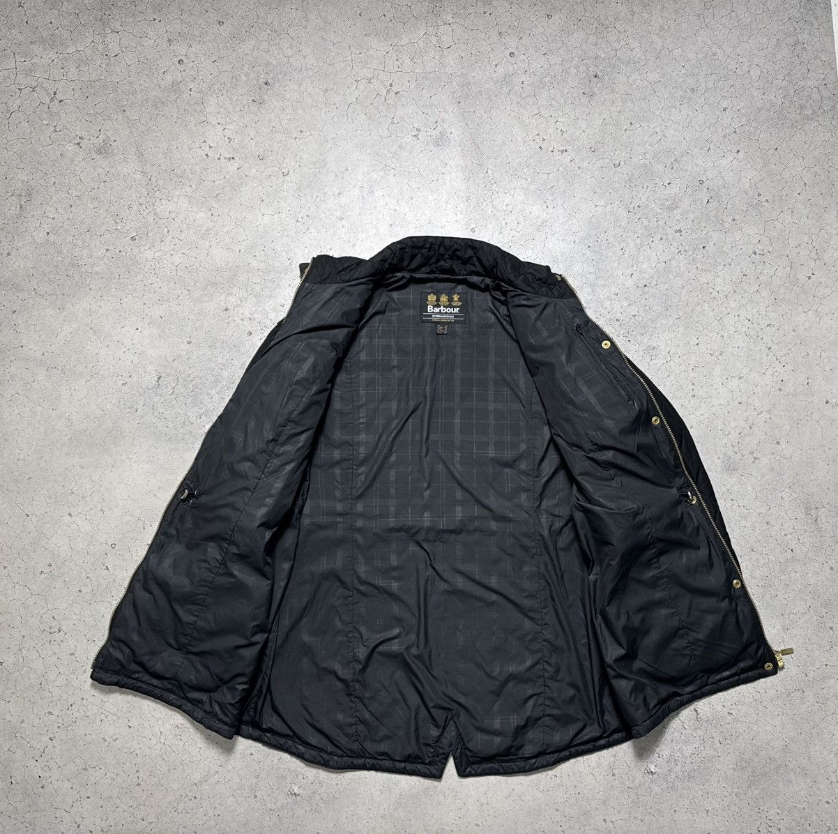 Barbour Barbour Quilted Intl Enduro Women’s Parka Jacket Black Size XL / US 12-14 / IT 48-50 - 9 Thumbnail