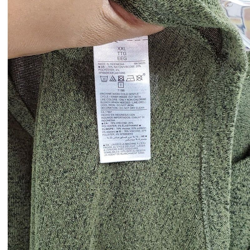 Old Navy Old Navy Luxe Green Short Sleeve Women’s Top Size XXL Size XXL / US 16-18 / IT 52-54 - 6 Thumbnail