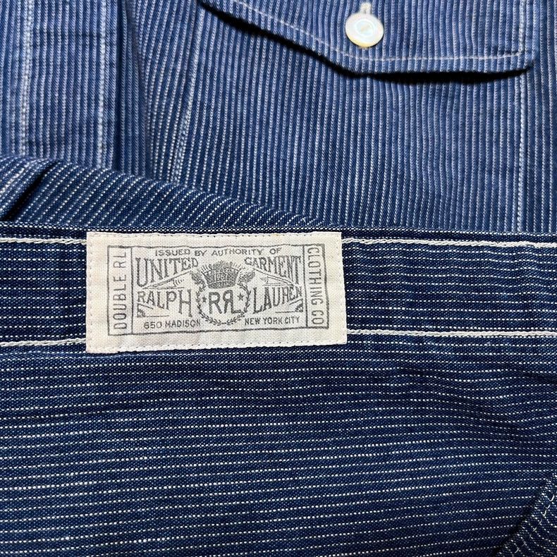 RRL Ralph Lauren RRL Ralph Lauren striped shirt Size US L / EU 52-54 / 3 - 5 Thumbnail
