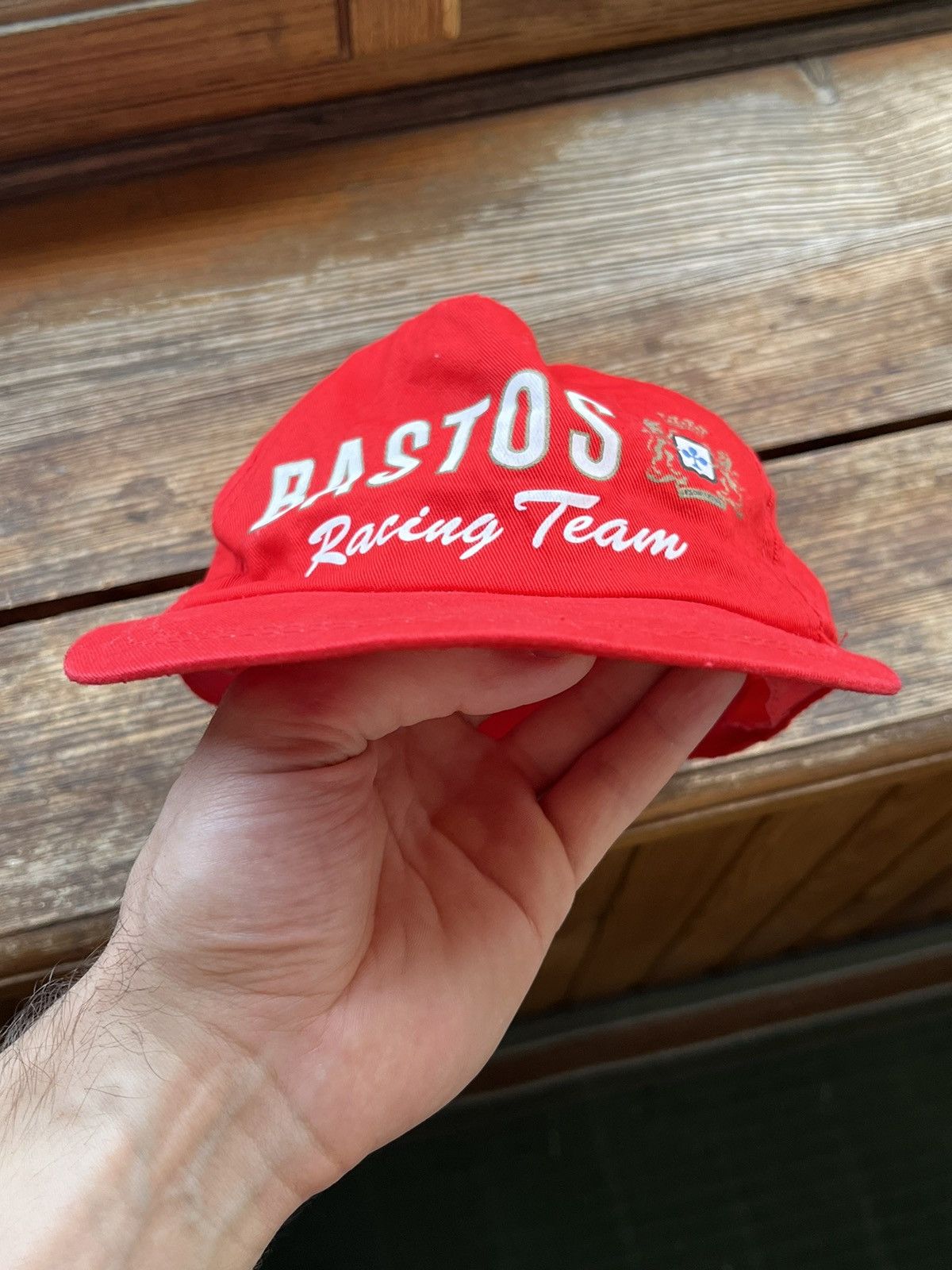 Vintage Vintage Bastos Racing Team Cap Rally Race Y2K Hat Size ONE SIZE - 12 Thumbnail