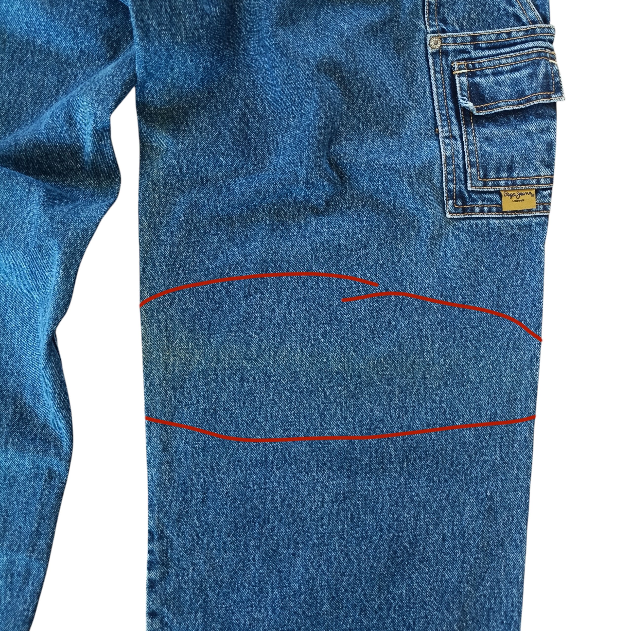 Pepe Jeans PEPE JEANS LONDON BAGGY JEANS Size US 35 - 10 Thumbnail