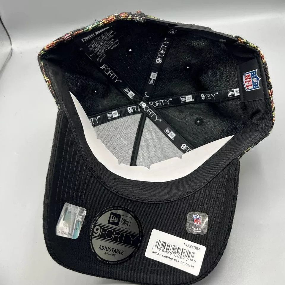 New Era Las Vegas Raiders Hat Men Corduroy 9Forty New Era Snap Back Size ONE SIZE - 6 Thumbnail