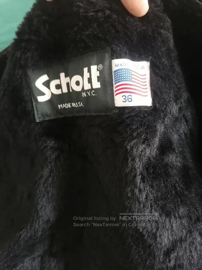 Schott Schott NYC 141 Classic Racing Moto Jacket of American Orig Size US S / EU 44-46 / 1 - 6 Thumbnail