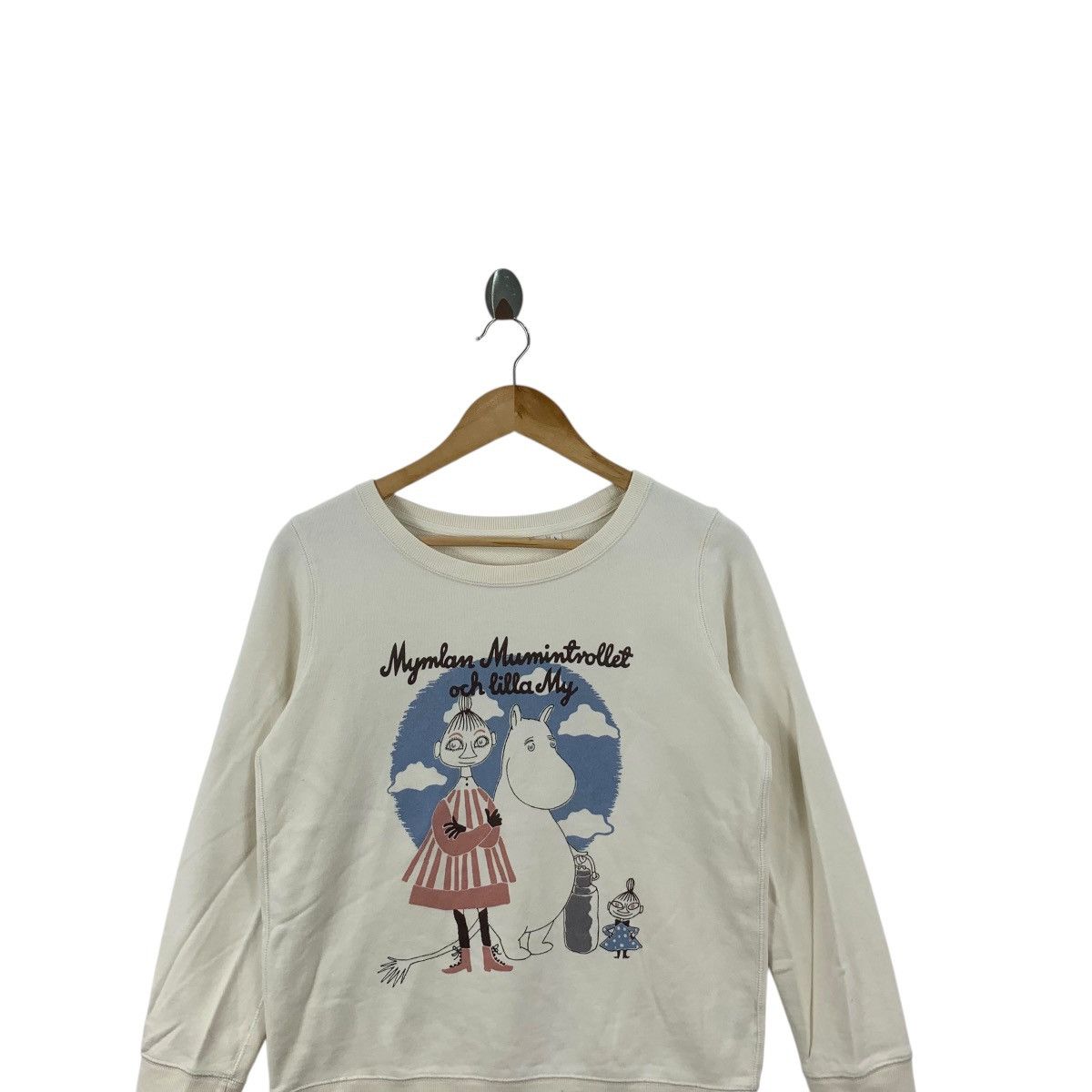 Uniqlo UNIQLO x MOOMIN MUMMITROLLET Cartoon Sweatshirt Sweater Size L / US 10 / IT 46 - 2 Thumbnail