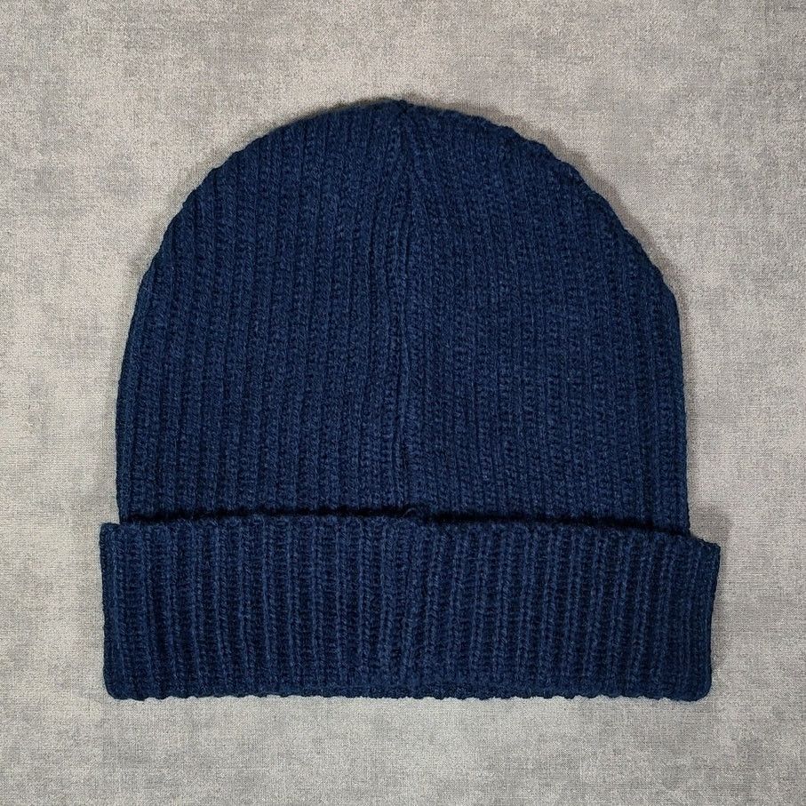 Chevrolet Chevrolet navy rib knit casual outdoors beanie unisex OSFM Size ONE SIZE - 2 Thumbnail