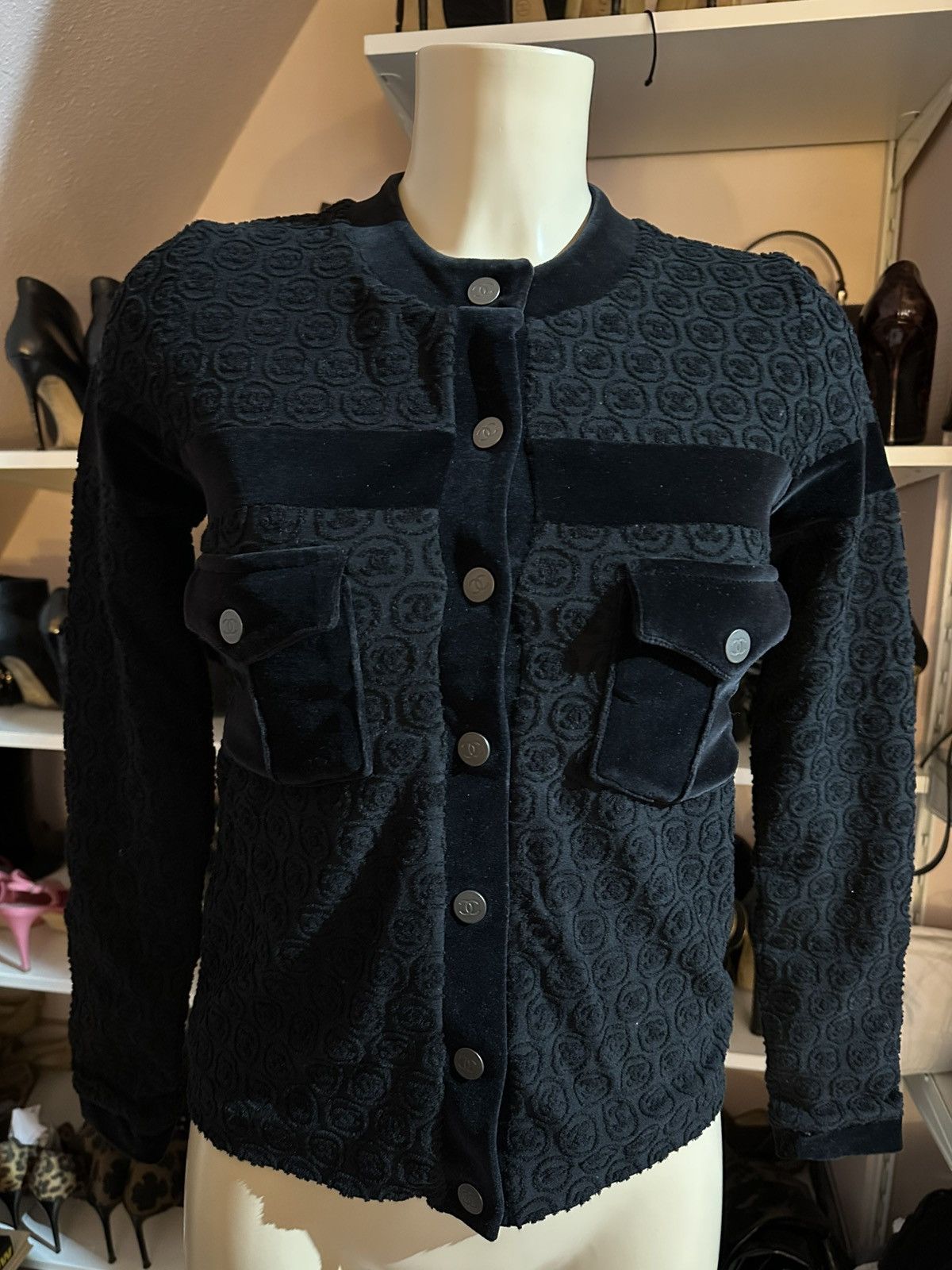 Chanel Chanel Multi-Wear Top CC logo Size XS / US 0-2 / IT 36-38 - 3 Thumbnail